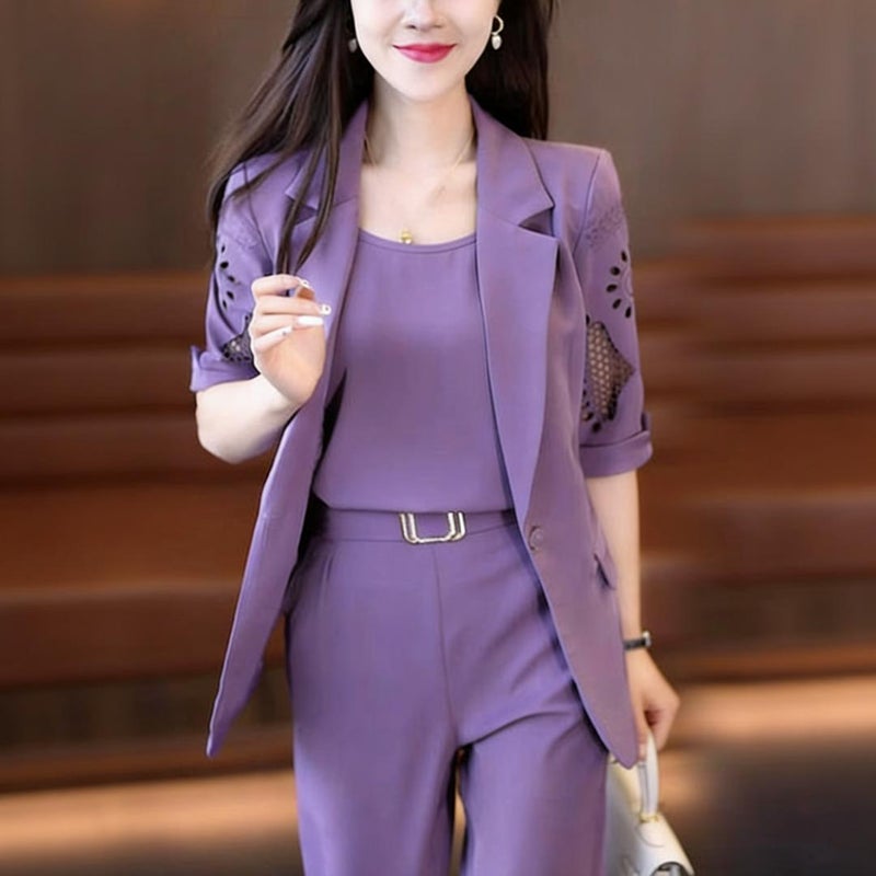 ChicPoint Women's Blazer Set - Image 2