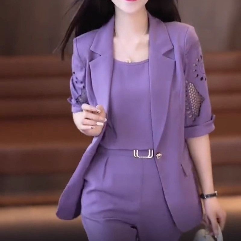 ChicPoint Women's Blazer Set - Image 1