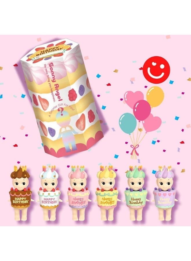 Sonny Angel Birthday Gift Series Mini Figure - Cute Cake Theme Mystery Blind Box Collectible Toy - Image 5