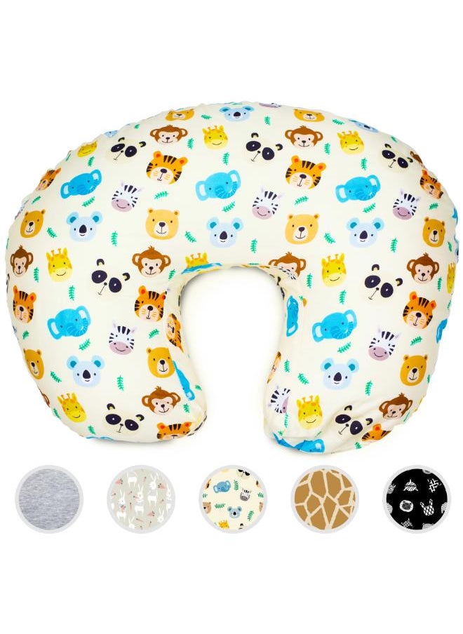 Moro Moro C-Shape Nursing & Maternity Pillow – Soft, Breathable Support for Breastfeeding & Pregnancy  - Image 1
