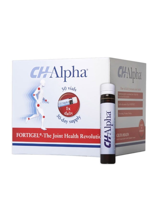 CH ALPHA collagen 30 vials - fortigel the joint health revolution