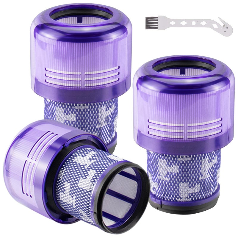 Improvedhand Filter Replacements for V11 Animal, V11 Torque Drive Detect Cordless Vacuum, Replace Part # 970013-02 (3Pack) - Image 1