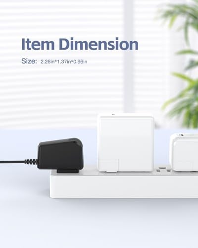 Superer شاحن بطول 5 أقدام مناسب لآلة حلاقة براون سلسلة 9 7 5 3 1، 310s 3040s 9577cc 9517s 7085cc كابل شحن 12 فولت لآلة الحلاقة الكهربائية براون S3 S5 S7 S9، محول طاقة جداري بديل - Image 4