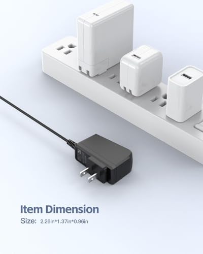 Superer شاحن بطول 5 أقدام مناسب لآلة حلاقة براون سلسلة 9 7 5 3 1، 310s 3040s 9577cc 9517s 7085cc كابل شحن 12 فولت لآلة الحلاقة الكهربائية براون S3 S5 S7 S9، محول طاقة جداري بديل - Image 5