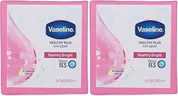 Vaseline Vaseline Healty Plus Healthy Bright Soap 75g Pack of 6 2 - Image 3