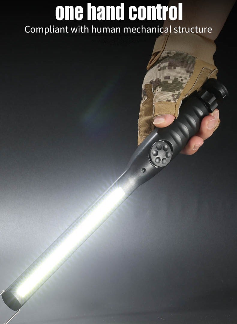 AROAQ LED Work Light, COB Portable Rechargeable Light, Ultra Bright Rotatable Handheld Working Lamp, Durable Cordless Magnetic Inspection Light For Car Repair, Home, Garage, (1pc, Black)  - Image 3