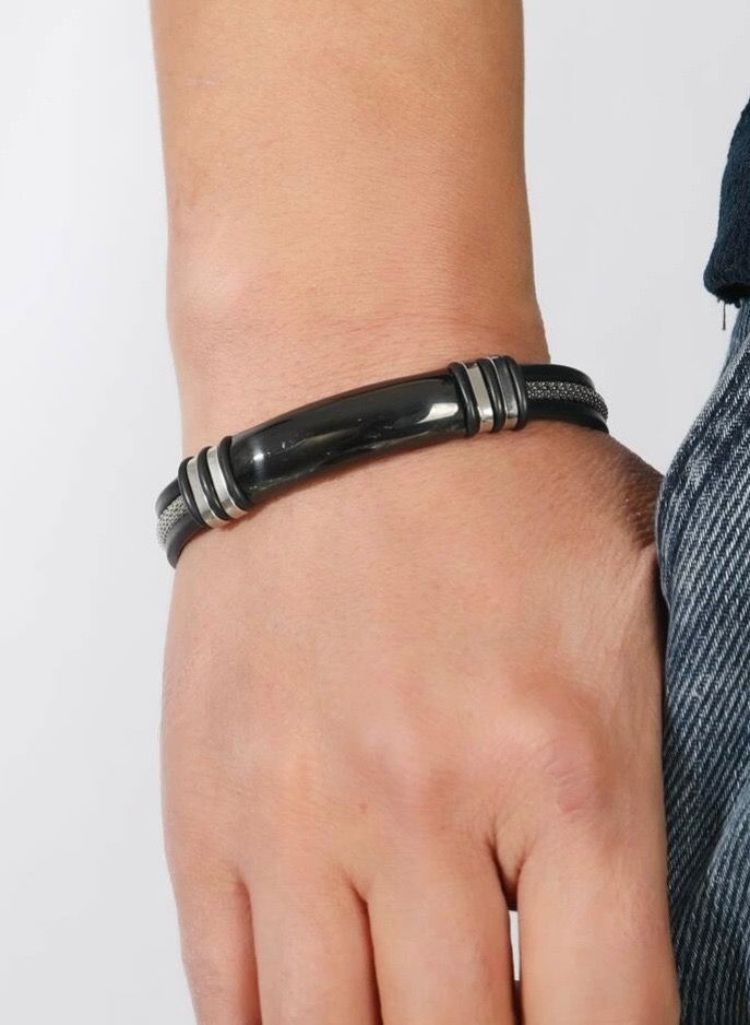 Luxury Concept Men’s Bracelet Made Of High Quality Stainless Steel - Image 1