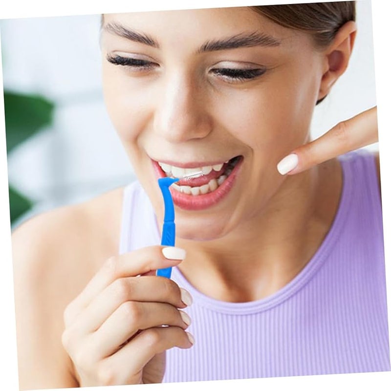 Didiseaon 30 Pack Interdental Brushes Soft Bristles Teeth Cleaning Tools Travel Toothbrush - Image 4