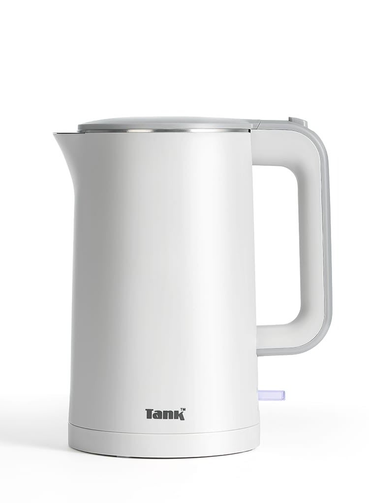 Tank Safe Touch Kettle, 1.5L Capacity, 1500 Watts, Grey, GS-EK2417 - Image 1