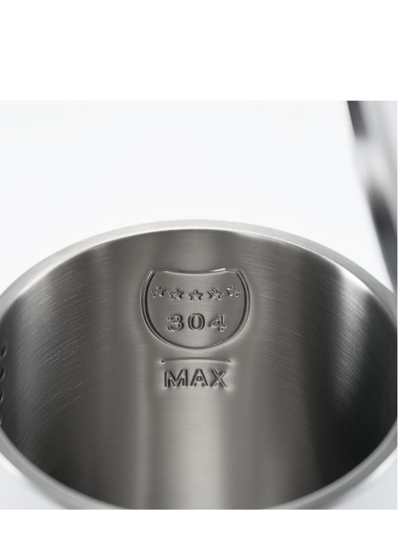 Tank Safe Touch Kettle, 1.5L Capacity, 1500 Watts, Grey, GS-EK2417 - Image 3