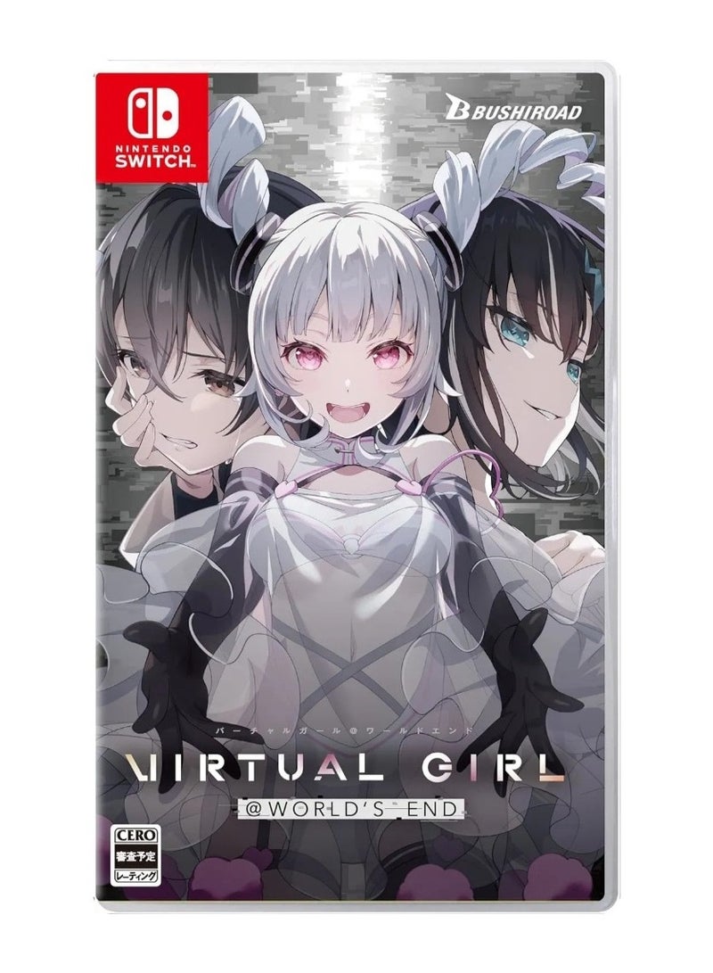 Bushiroad VIRTUAL GIRL @ WORLD'S END Nintendo Switch Edition - Sci-Fi Visual Novel Adventure Game - Image 1
