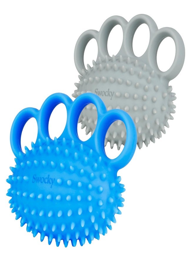 Swocky Swokcy Stress Balls for Adults – Hand Exercise Ball & Squeeze Ball Grip Strength Trainer for Finger Therapy, Stress Relief, and Hand Workout(2 pack) - Image 1