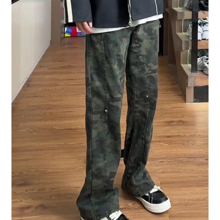 Unisex Casual Daily Denim Jeans - Image 3