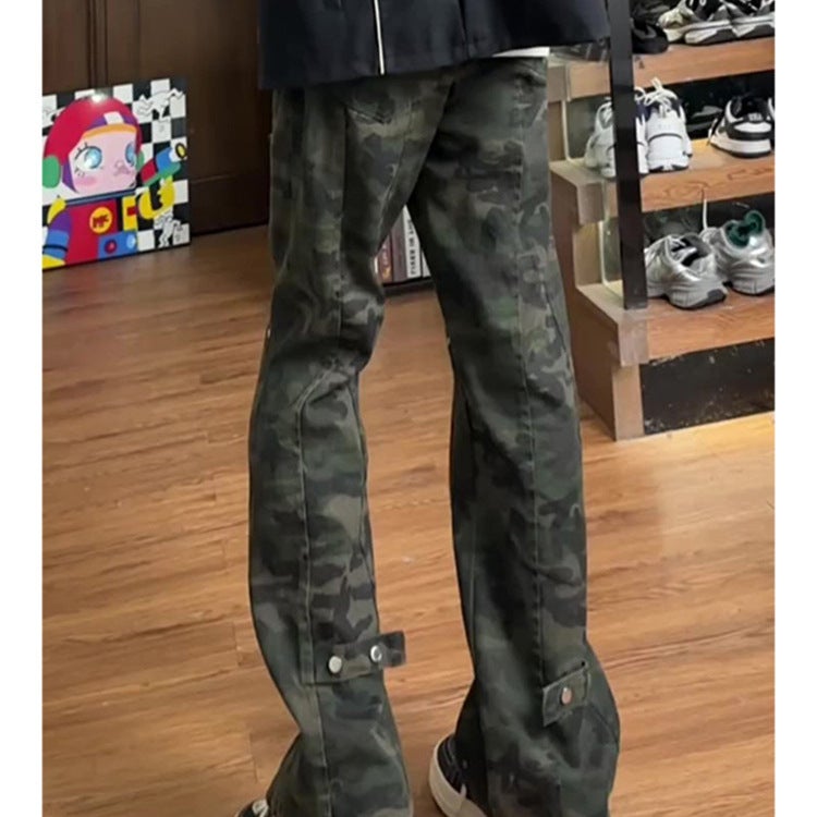 Unisex Casual Daily Denim Jeans - Image 2