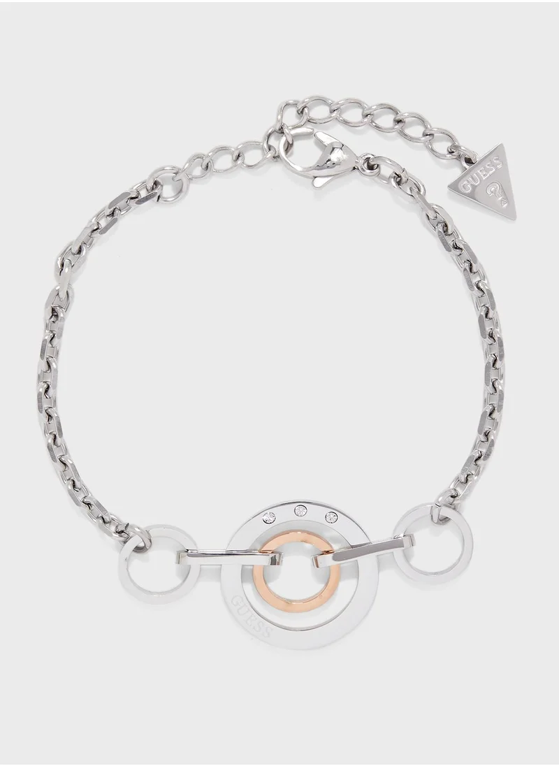 GUESS Chain Circles Bracelet