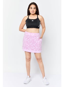 Adidas Women Sportswear Fit Golf Skorts, Lilac  - Image 4