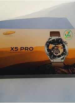 Smartwatch x5 pro Tailored Elegance Exclusively for Business Elites With ,GPT ,answer to make call,2 fashionable watch straps,AI Voice Assistant,Health Monitoring,Always-on Clock-black - pzsku/ZB1E70D63BD5D5966300DZ/45/_/1728472537/f9218f9f-5432-4644-a2ea-38f37392dfe0