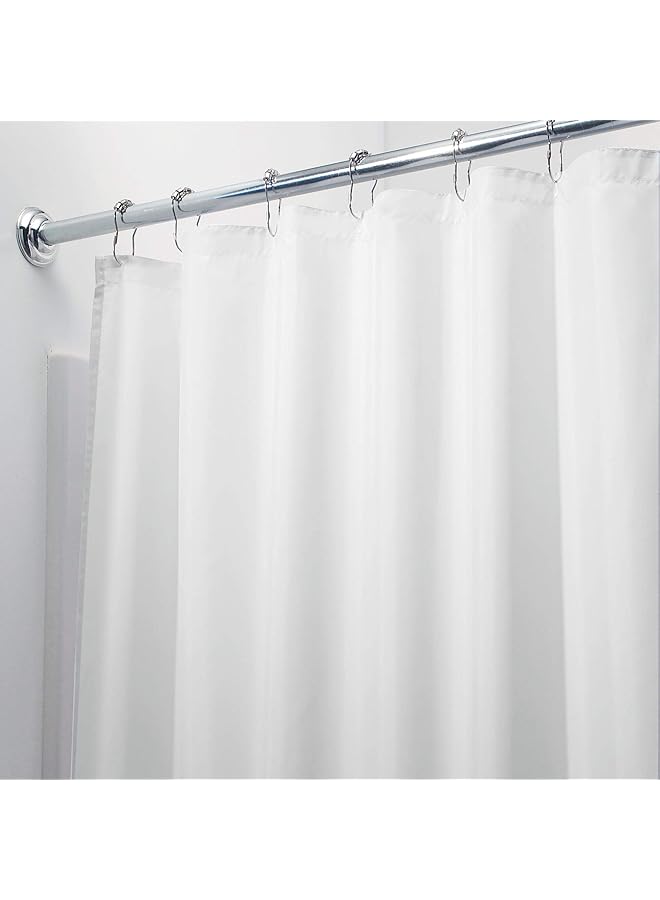 InterDesign Waterproof Polyester Stall Shower Curtain Liner - Image 2