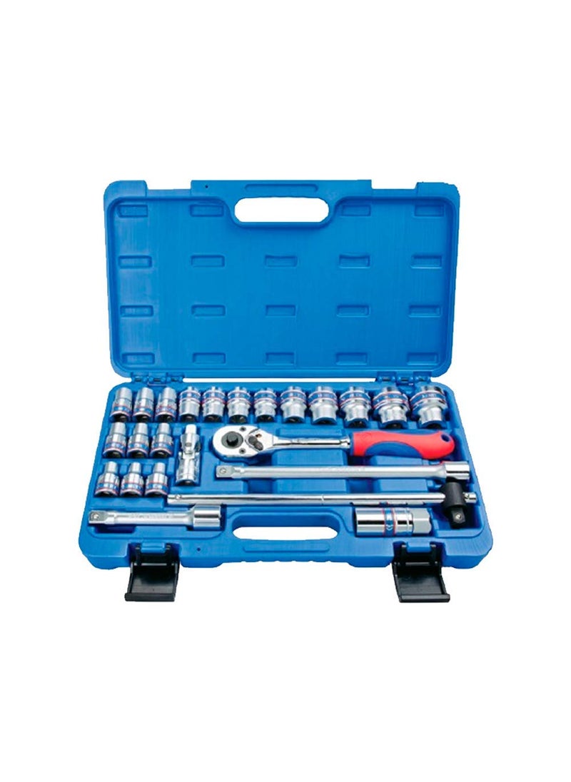 King Tony King Tony Metal 24Pc 12 Dr Socket And Wrench Set  - Image 1