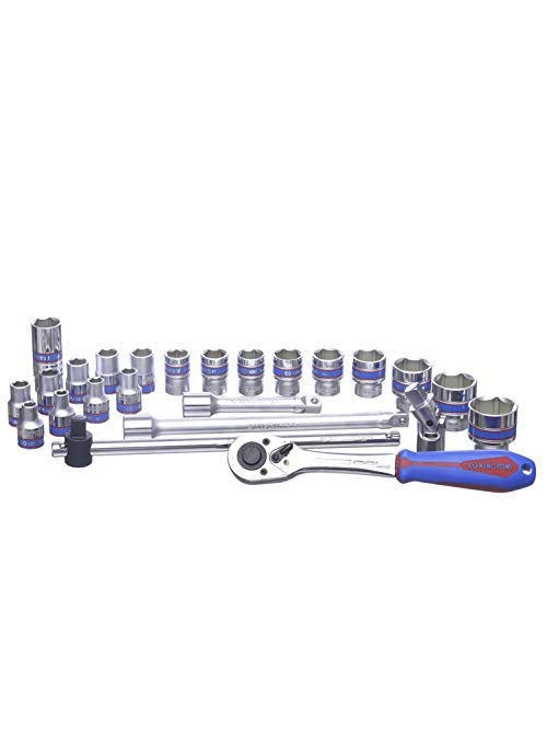 King Tony King Tony Metal 24Pc 12 Dr Socket And Wrench Set  - Image 3