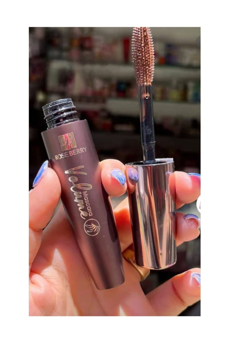 روز بيري ماسكارا روز بيري بنى  فوليوم - تدوم طويل - Image 2