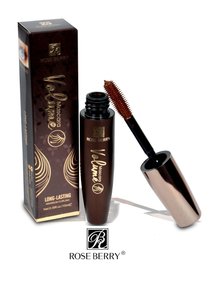 روز بيري ماسكارا روز بيري بنى  فوليوم - تدوم طويل - Image 1