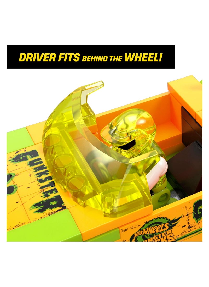 MEGA - Hot Wheels Monster Trucks Smash & Crash Race Ace Playset - Image 1