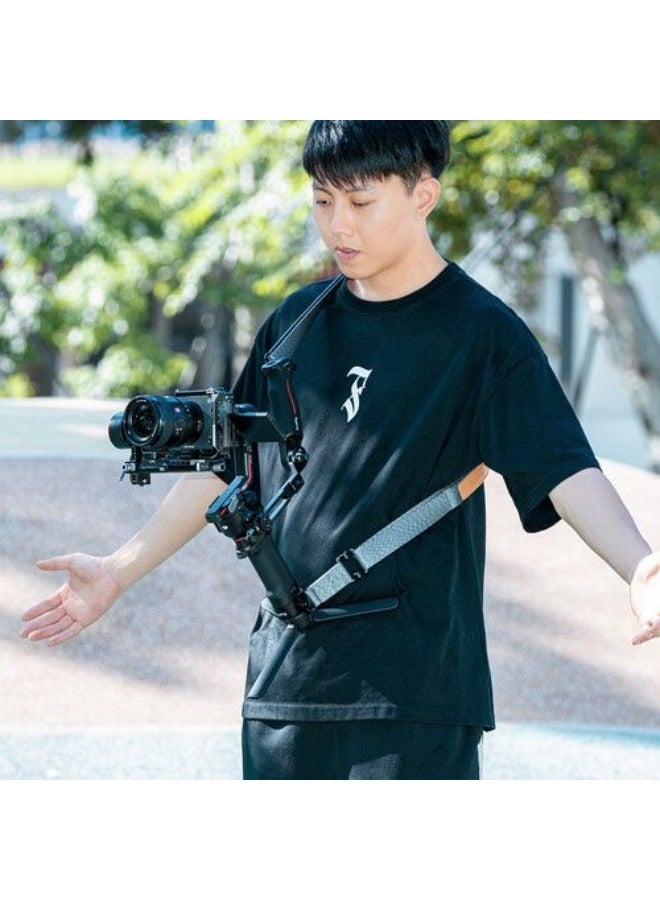 SmallRig Weight-Reducing Shoulder Strap For DJI RS 3 / RS 3 Pro / RS 2 4118 - Image 5