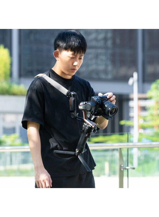 SmallRig Weight-Reducing Shoulder Strap For DJI RS 3 / RS 3 Pro / RS 2 4118 - Image 4