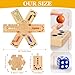 ALANGDUO Deeper Holes Larger Marbles Original Wooden Marble Board Game Portable for 26 Players Wahoo Game with 36 Marbles 12 Dice for Family Friends Party Travel and Camping - Image 4