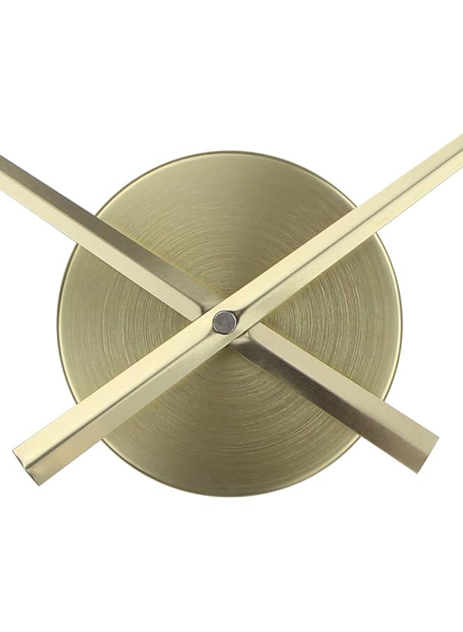 erorex 3D Clock Hands Diy Large Clock Hands Needles Wall Clocks 3D Home Art Decor Quartz Clock Mechanism Accessories Gold - Image 2