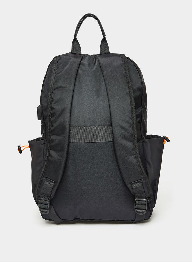 Styli Solid Backpack With USB Cord - Image 3