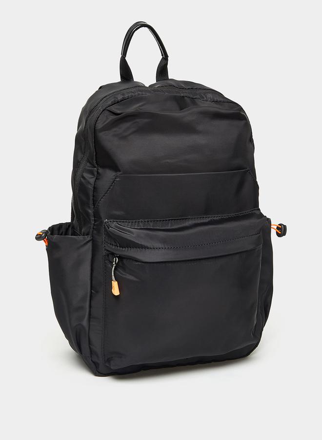Styli Solid Backpack With USB Cord - Image 1