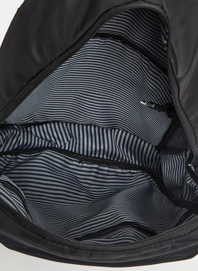 ستايلي Solid Backpack With USB Cord