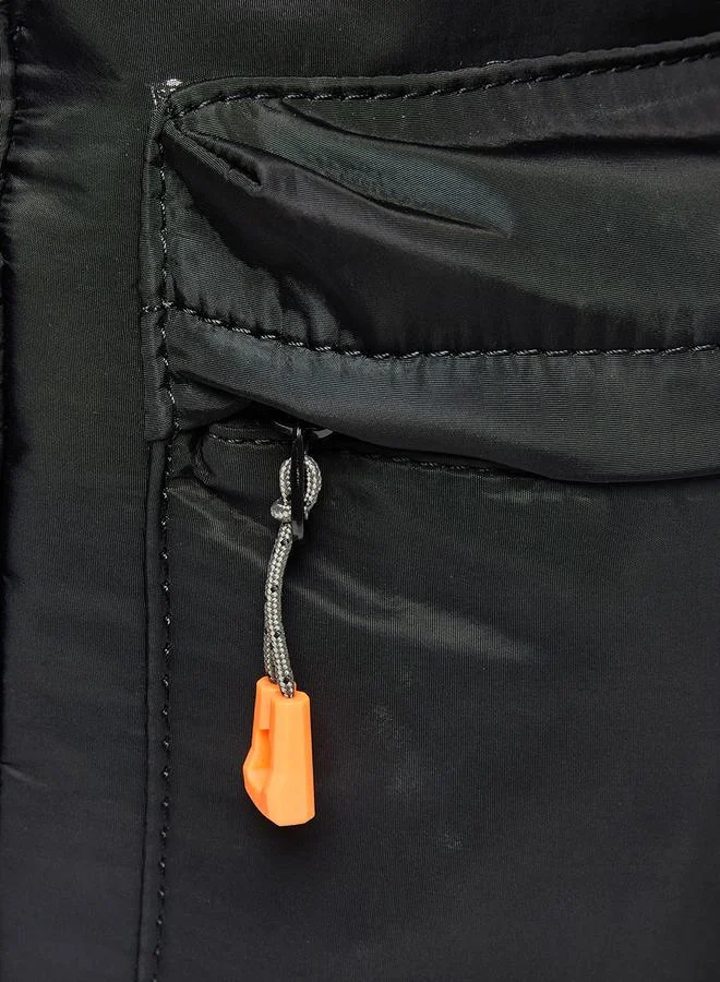 ستايلي Solid Backpack With USB Cord