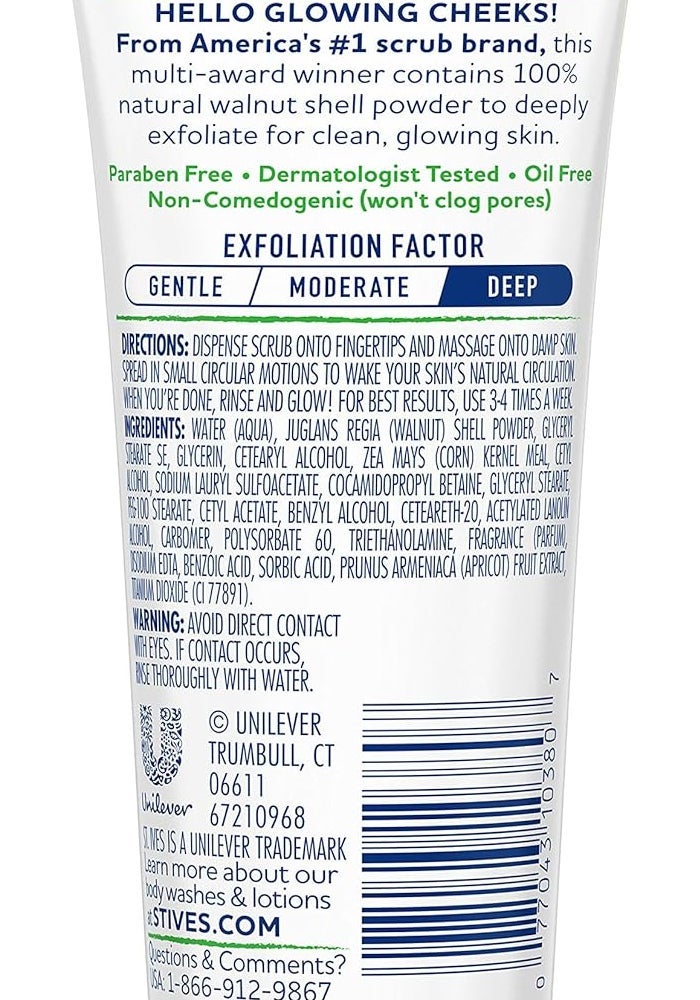 St. Ives Fresh Skin Invigorating Apricot Scrub - 1 Ounce Exfoliating Facial Scrub for Glowing Skin - Image 2