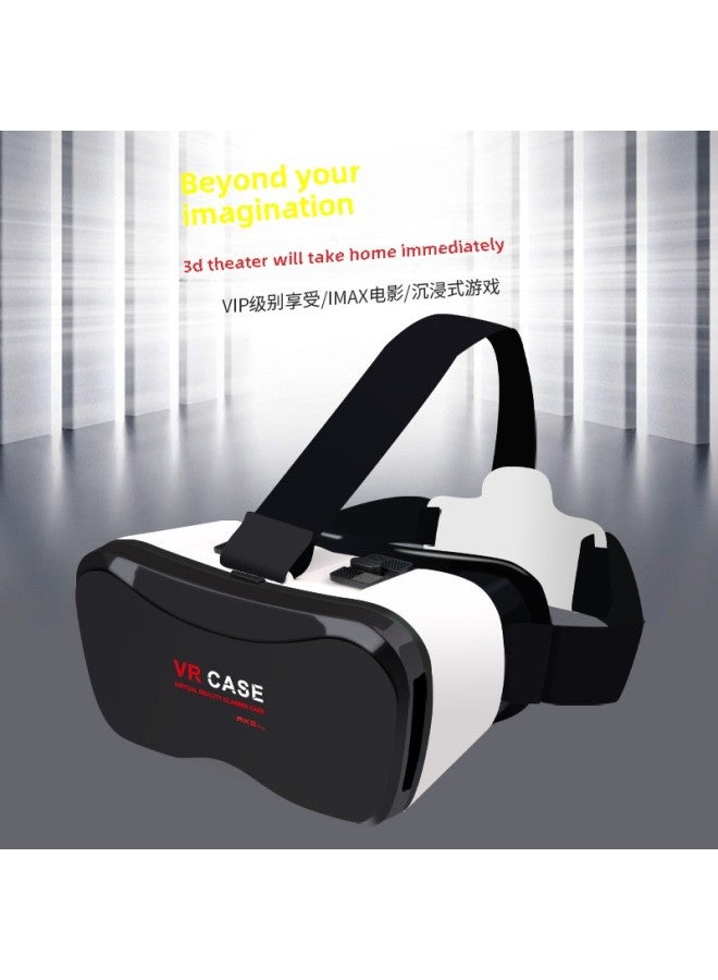 VR Glasses Head Wear Smart Game Glasses Vr Virtual Reality Glasses Mobile Phone 3D Cinema Wholesale-Color:Suit; Glasses + Handle  - Image 3