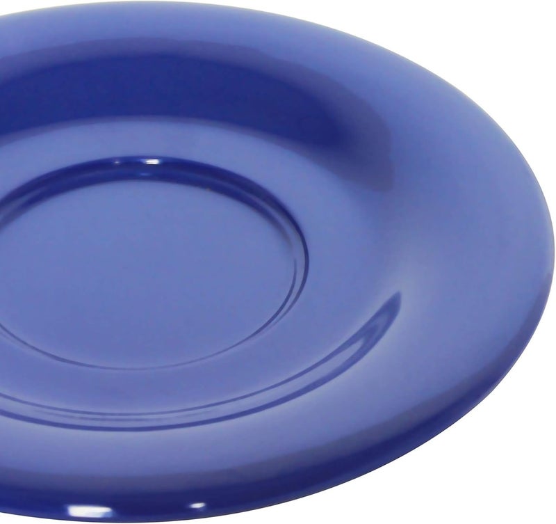 TrueCraftware TrueCraftware 512 Saucer Melamine Purple Color Set of 12 for Bouillon CupSalad Bowl  Dishwasher Safe BreakResistant Appetizer Dessert Plates Coffee Cup Saucers Drinkware Home Restaurants  - Image 5