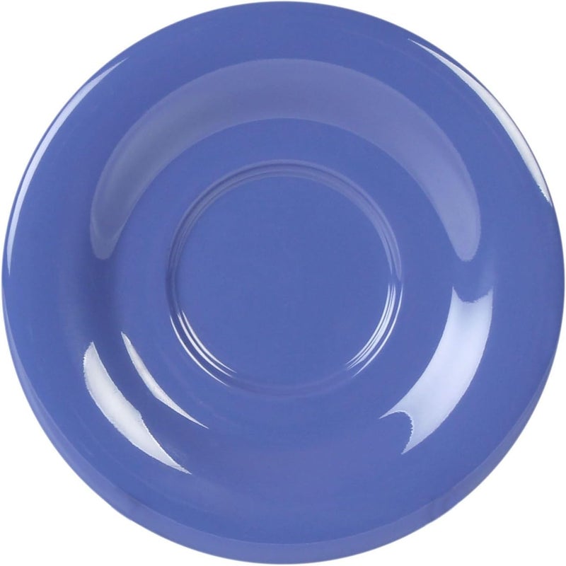 TrueCraftware TrueCraftware 512 Saucer Melamine Purple Color Set of 12 for Bouillon CupSalad Bowl  Dishwasher Safe BreakResistant Appetizer Dessert Plates Coffee Cup Saucers Drinkware Home Restaurants  - Image 4
