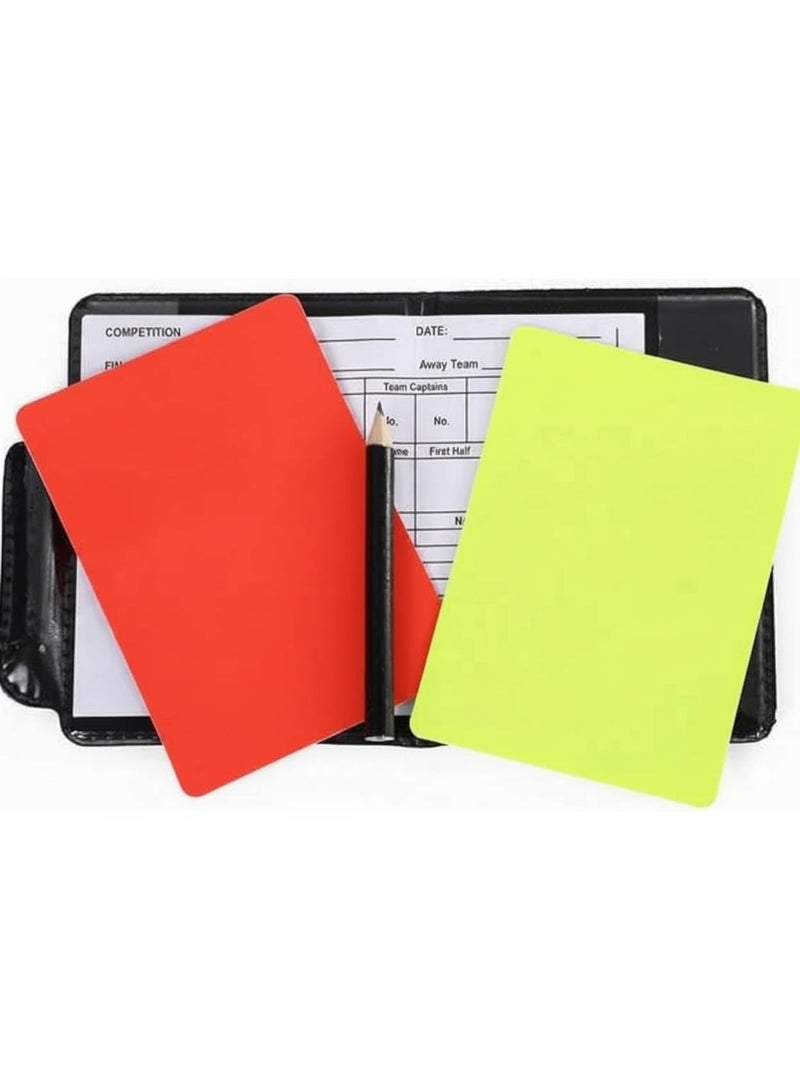 SportQ Soccer referee cards, red and yellow disciplinary cards, sports officiating tool. - Image 2
