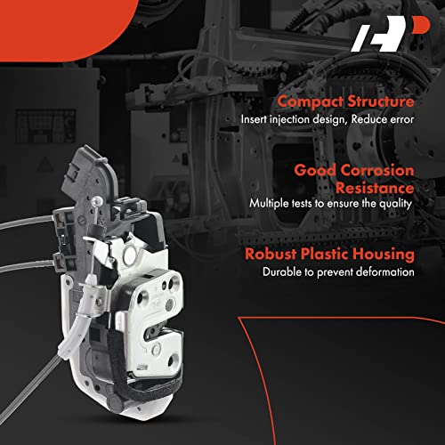 A-Premium Door Latch Lock Actuator Compatible with Nissan Vehicles - Versa 2013-2017 L4 1.6L, Sedan - Front Right Passenger Side, Replace# 80500-3BA0A - Image 5