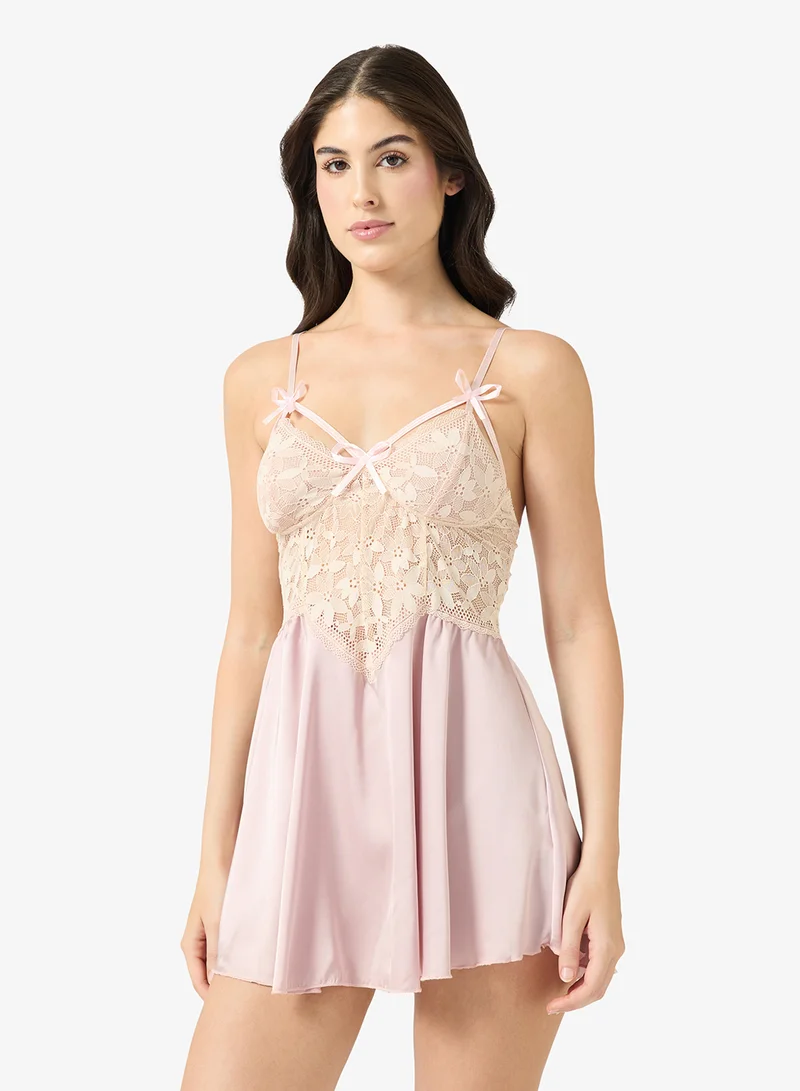 ايلا Lace Trim Night Dress