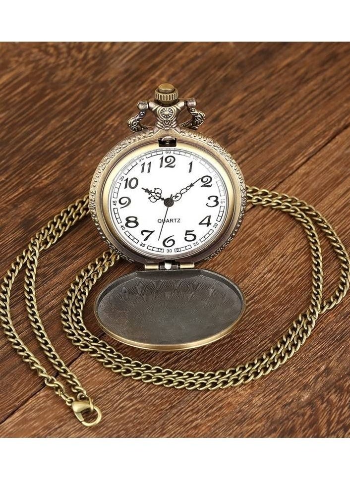 YASH - Constitution Old Vintage Ship Pocket Watch - Image 1