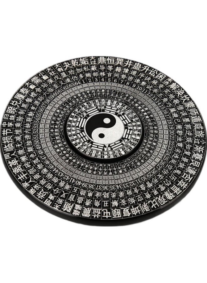 Murcia Fidget Spinner, Chinese-Style Tai Chi Bagua Array, All-Metal Adult Finger Stress Relief Toy, Decompression Gadget, 64 Bagua Compass - Image 1