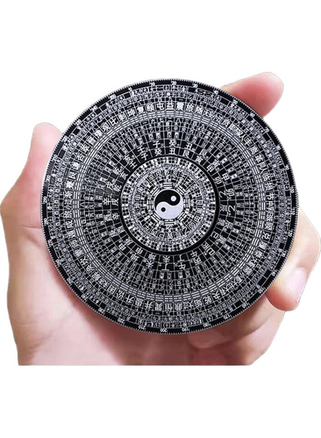 Murcia Fidget Spinner, Chinese-Style Tai Chi Bagua Array, All-Metal Adult Finger Stress Relief Toy, Decompression Gadget, 64 Bagua Compass - Image 2