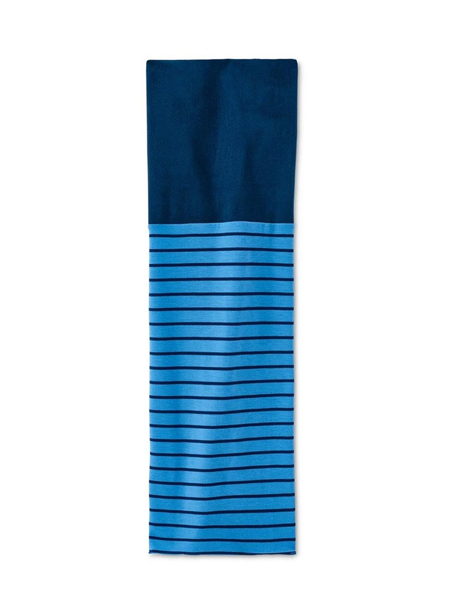 Tchibo - Boys Multipurpose Stripe Scarf, Blue - Image 1