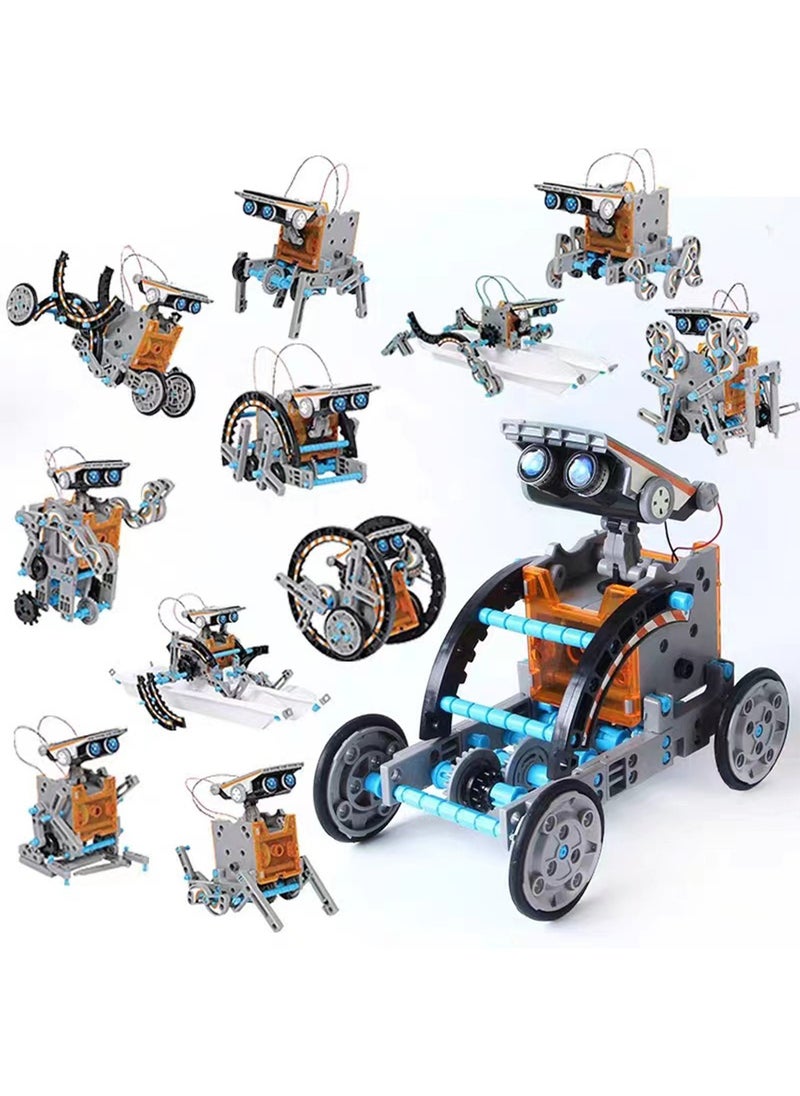 Generic 12-in-1 Solar Robot Kit, Learning and Educational Toys for Kids, Science Building Toys DIY Science Kits Gift for Kids Age 8 +, Science Experiment Set Gifts Toys for Boys Girls Teens  - Image 1