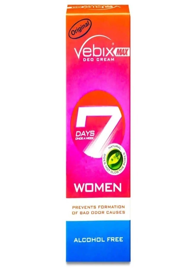 Vebix Deodorant  Cream Max For Women - Image 2