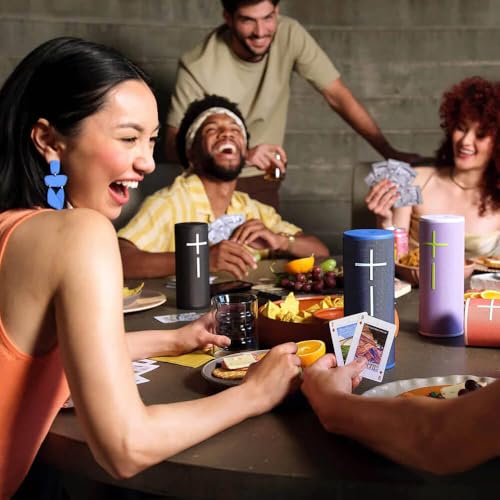Ultimate Ears MEGABOOM 4 Portable Waterproof Bluetooth Speaker, 360-Degree Sound, Thundering Bass, 147ft Range, 20-Hour Battery, Floating Speaker - Black - Image 2