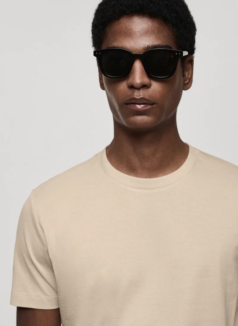 مانجو مان Essential Crew Neck T-Shirt